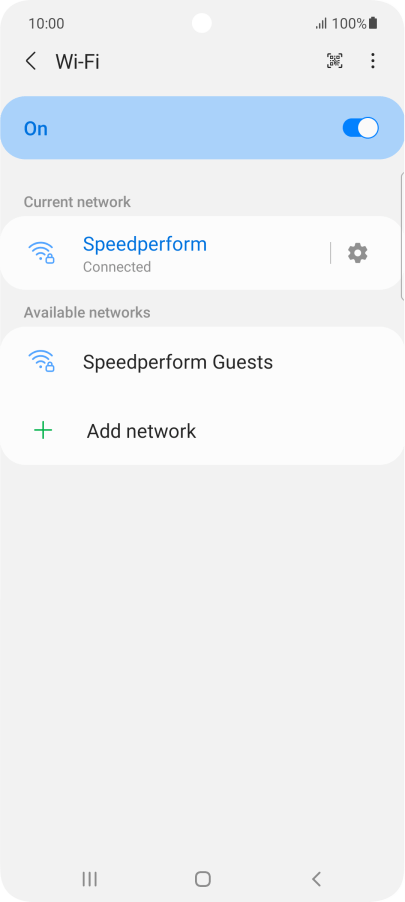 Guide For The Samsung Galaxy A52 5g Connect To A Wi Fi Network Vodafone Australia