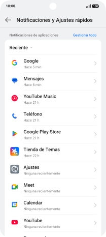 Pulsa Gestionar todo.