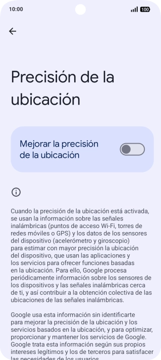 Si pulsas el indicador junto a 