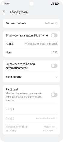 Pulsa el indicador junto a 