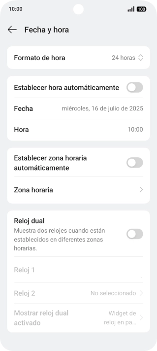 Pulsa el indicador junto a 