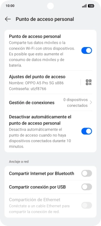 Desliza el dedo hacia arriba desde la parte inferior de la pantalla para terminar y volver a la pantalla de inicio.