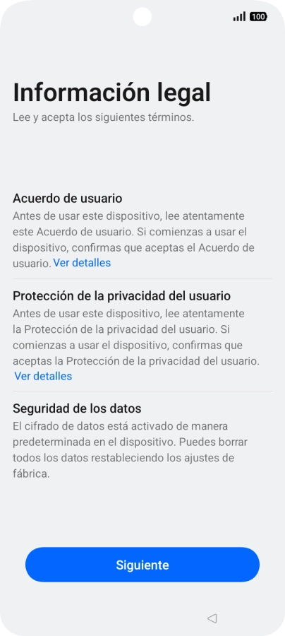 Pulsa Siguiente.
