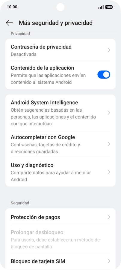 Pulsa Bloqueo de tarjeta SIM.