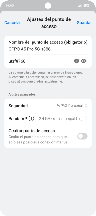 Pulsa en el campo bajo 