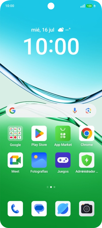 Cuando el icono de carga de batería aparece en la pantalla, el teléfono se está cargando.