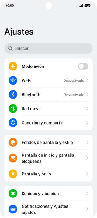 Pulsa Wi-Fi.
