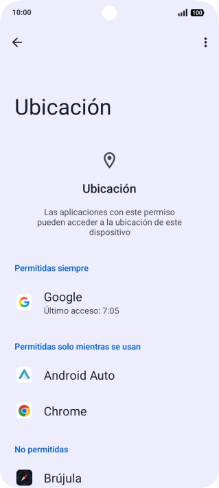 Pulsa la app deseada.