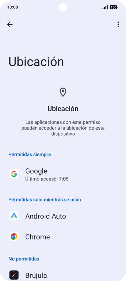 Pulsa la app deseada.