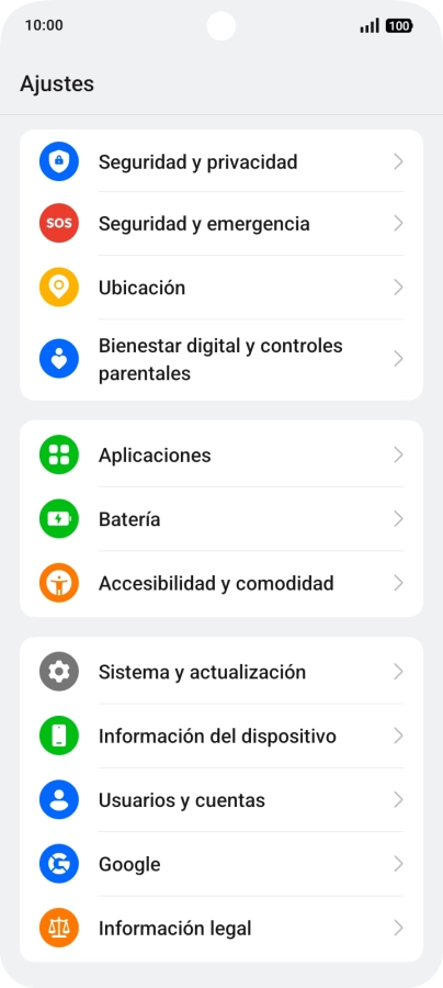 Pulsa Batería.