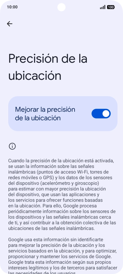 Si pulsas el indicador junto a 