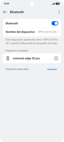Desliza el dedo hacia arriba desde la parte inferior de la pantalla para terminar y volver a la pantalla de inicio.
