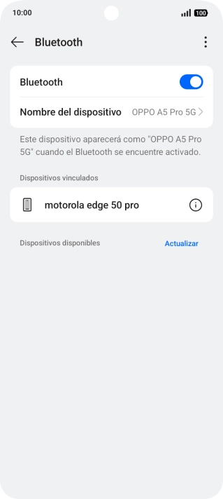 Desliza el dedo hacia arriba desde la parte inferior de la pantalla para terminar y volver a la pantalla de inicio.