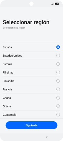 Pulsa el país deseado.