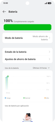 Desliza el dedo hacia arriba desde la parte inferior de la pantalla para terminar y volver a la pantalla de inicio.