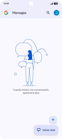Pulsa el icono de perfil.