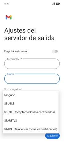 Pulsa SSL/TLS.