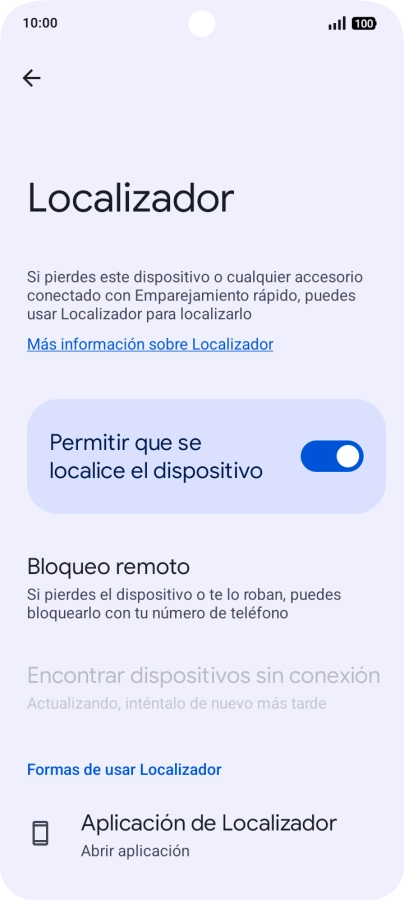 Desliza el dedo hacia arriba desde la parte inferior de la pantalla para terminar y volver a la pantalla de inicio.