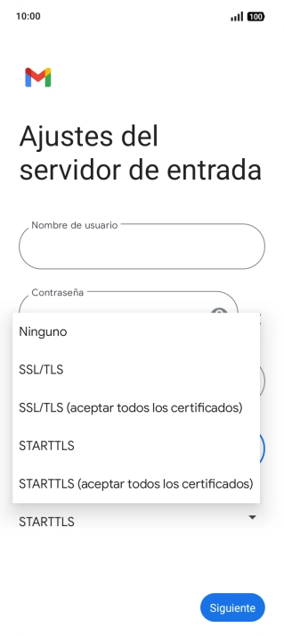 Pulsa SSL/TLS.