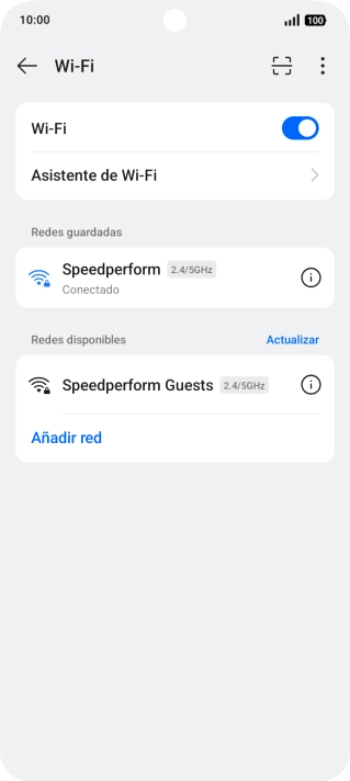 Desliza el dedo hacia arriba desde la parte inferior de la pantalla para terminar y volver a la pantalla de inicio.