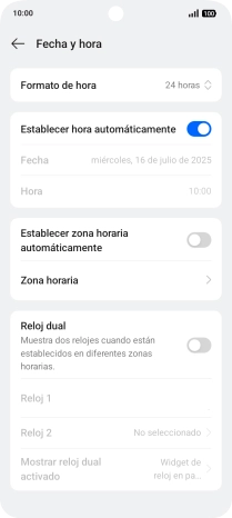 Pulsa el indicador junto a 