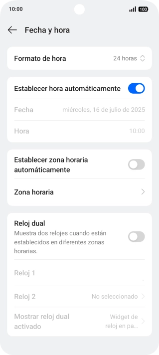 Pulsa el indicador junto a 