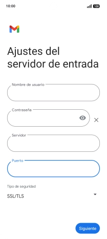 Pulsa Siguiente.