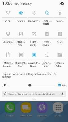 samsung a01 talkback