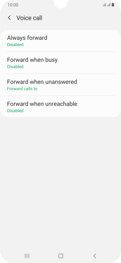 Samsung Galaxy A50 - Divert calls to voicemail | Vodafone UK