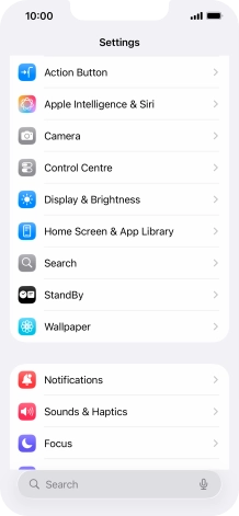 Press Display & Brightness.