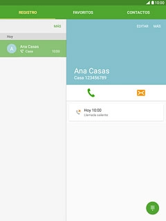 Pulsa el número deseado.