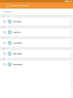 Pulsa en la casilla junto a 