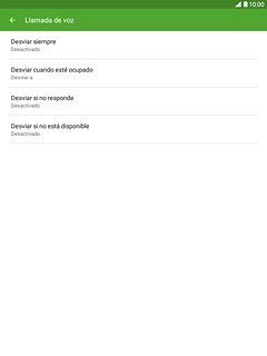 Desviar cuando esté ocupado