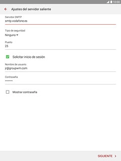 Pulsa la lista desplegable bajo 