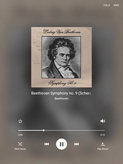 Pulsa el icono de reproducción repetida las veces que sean necesarias para seleccionar el ajuste deseado.