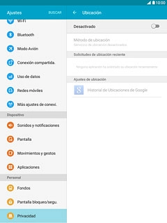 Pulsa el indicador junto a 