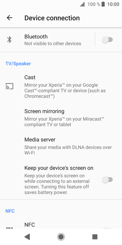 Sony Xperia Xz2 Pair A Bluetooth Device With Your Phone Vodafone Uk