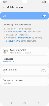 samsung a50 hotspot