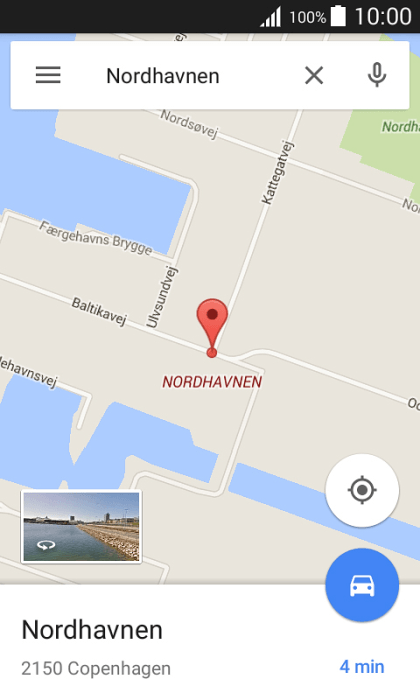 google maps on galaxy active 2