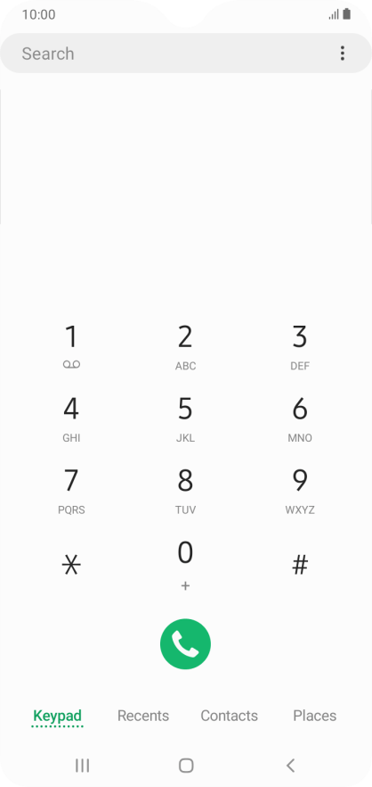 samsung a10 symbols