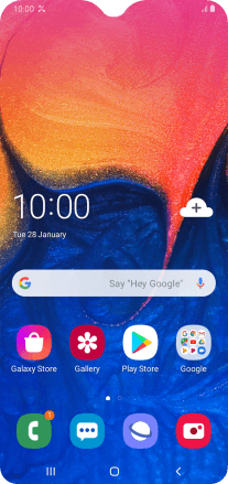samsung a10 symbols