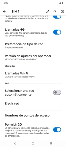 Pulsa el indicador junto a 