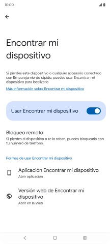 Pulsa la tecla de inicio para terminar y regresar a la pantalla de inicio.