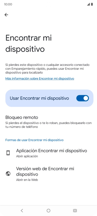 Pulsa la tecla de inicio para terminar y regresar a la pantalla de inicio.