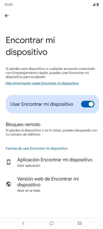 Pulsa la tecla de inicio para terminar y regresar a la pantalla de inicio.