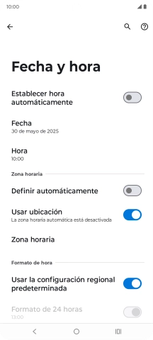 Pulsa el indicador junto a 