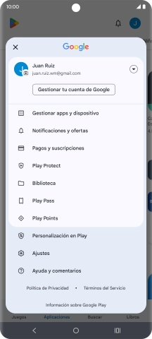 Pulsa Ajustes.
