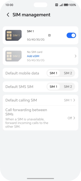 Press Add eSIM.