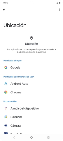 Pulsa la app deseada.