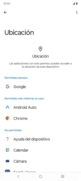 Pulsa la app deseada.